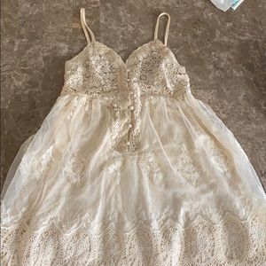 Vici collection crochet sun dress